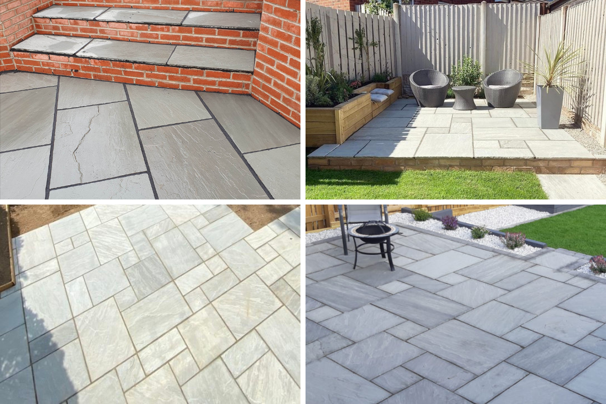 Customer Gardens: Our Paving Stones, Landscaped by You: Kandla Grey ...